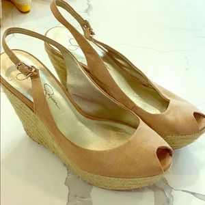 Jessica Simpson wedges